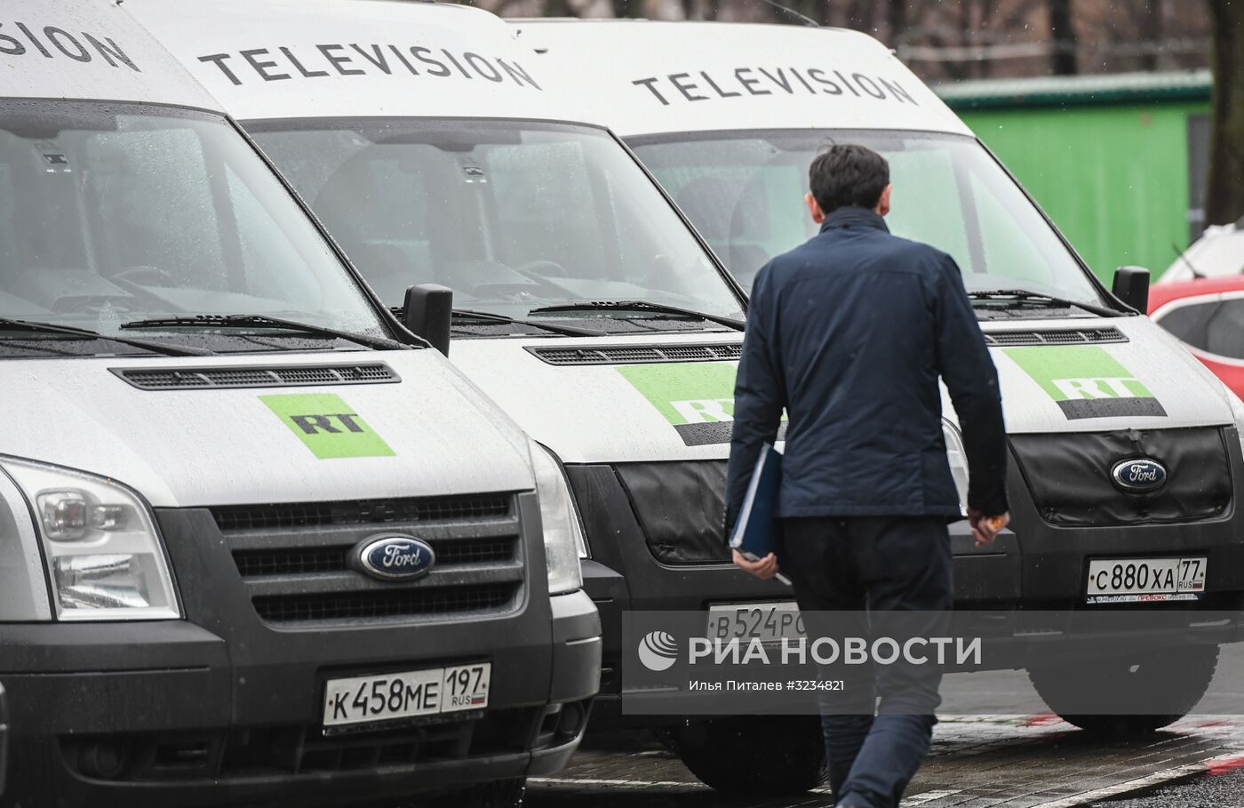 Офис телеканала RT в Москве