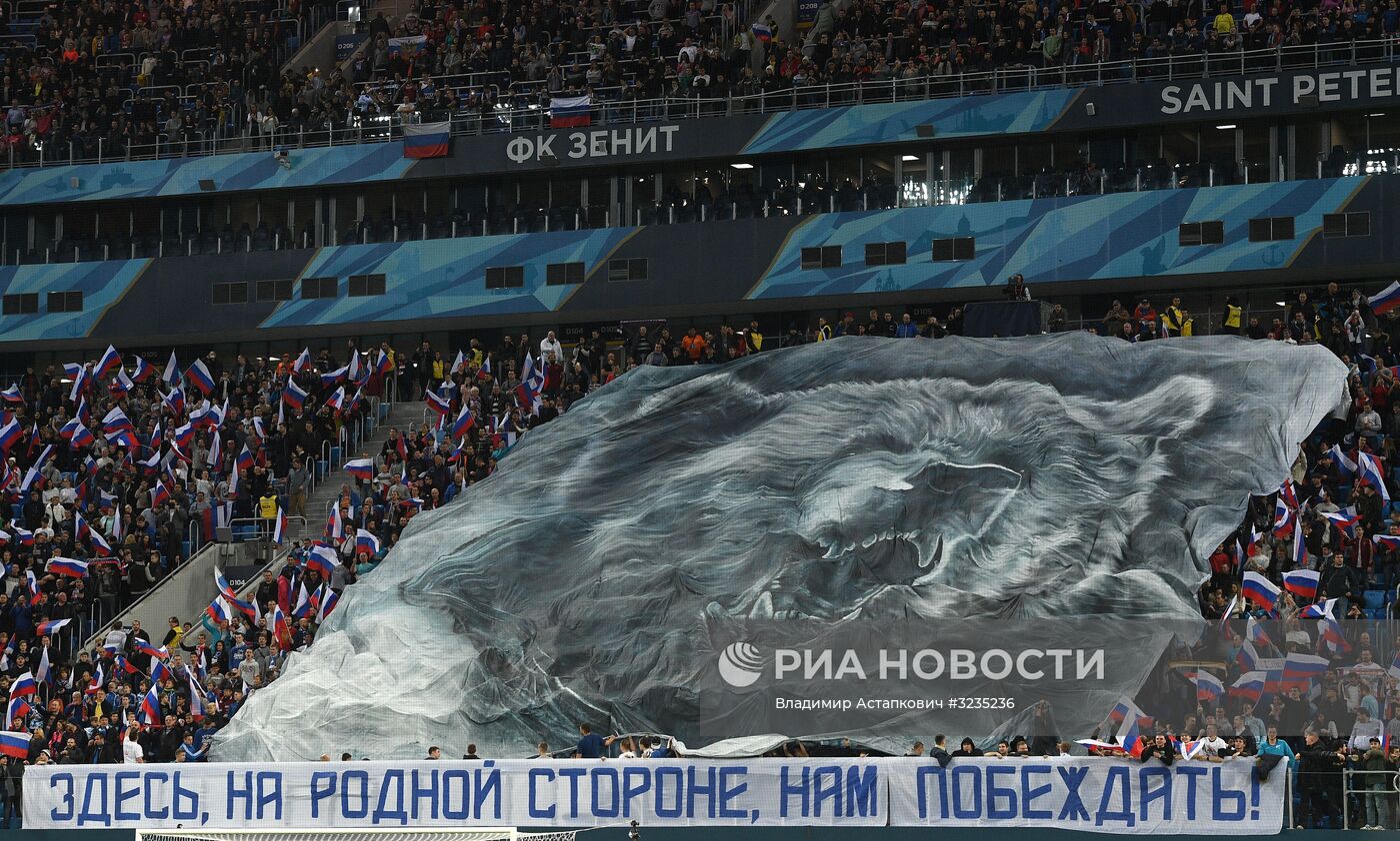 Футбол. Товарищеский матч. Россия - Испания