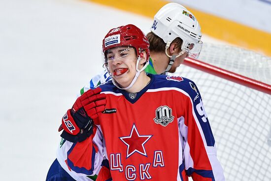 Хоккей. КХЛ. Матч ЦСКА - "Салават Юлаев"