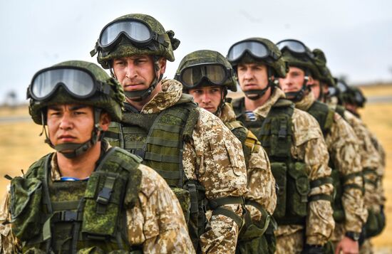 Учения ОДКБ в Таджикистане