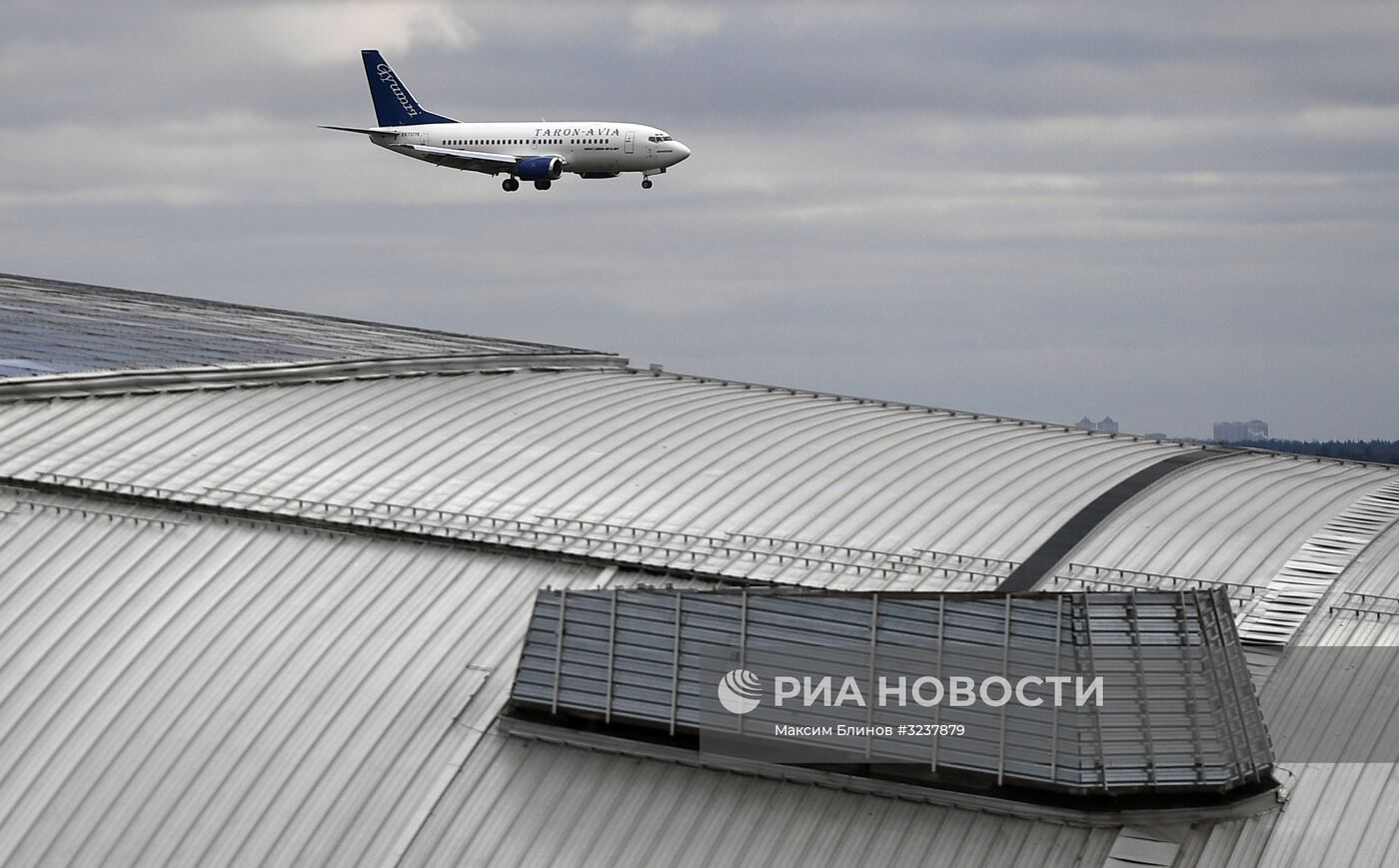 Первый рейс авиакомпании "Тарон-Авиа" из "Внуково"