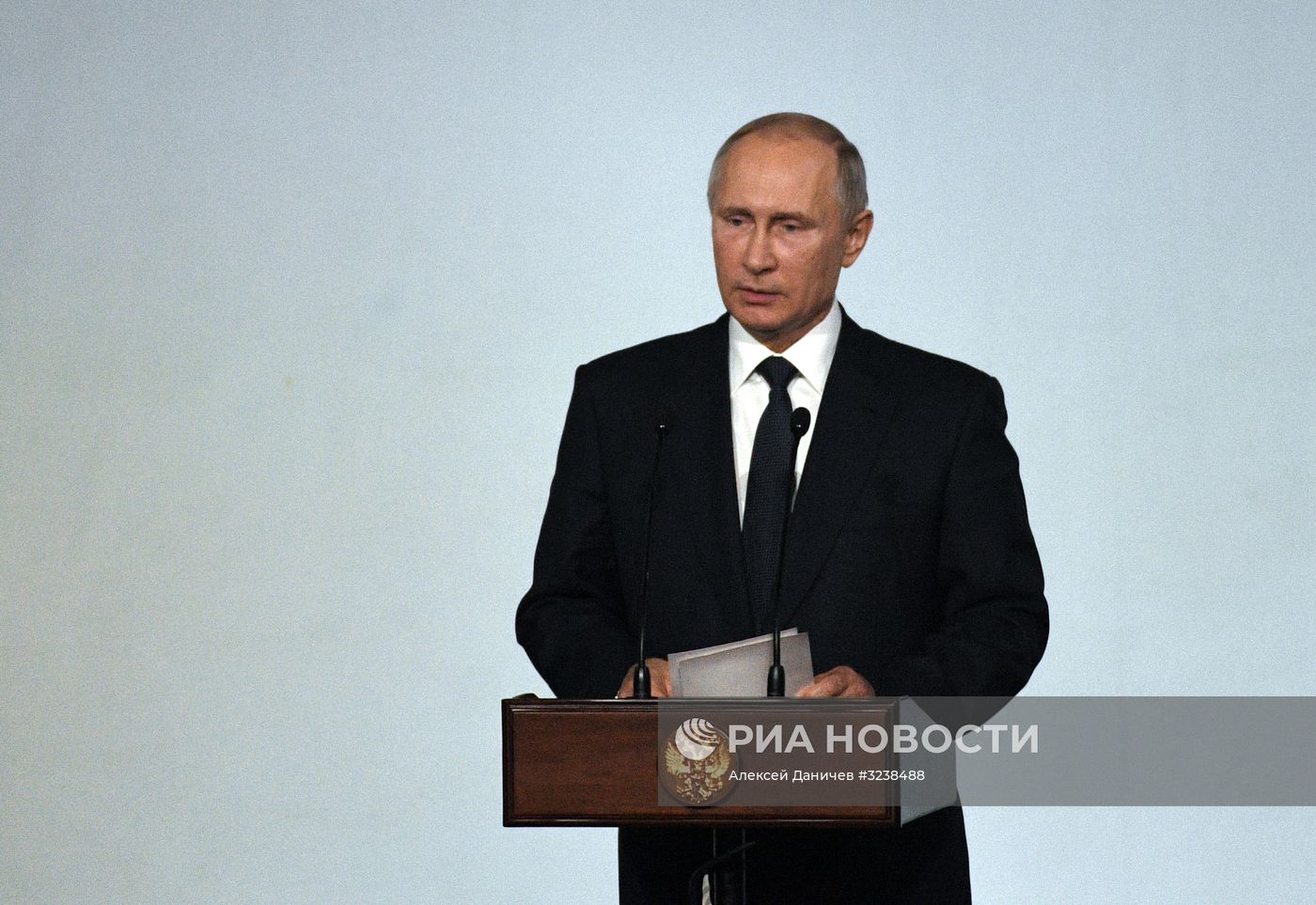 Рабочая поездка президента РФ В. Путина в Санкт-Петербург