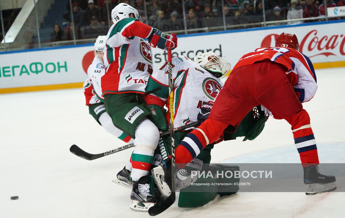 Хоккей. КХЛ. Матч ЦСКА - "Ак Барс"