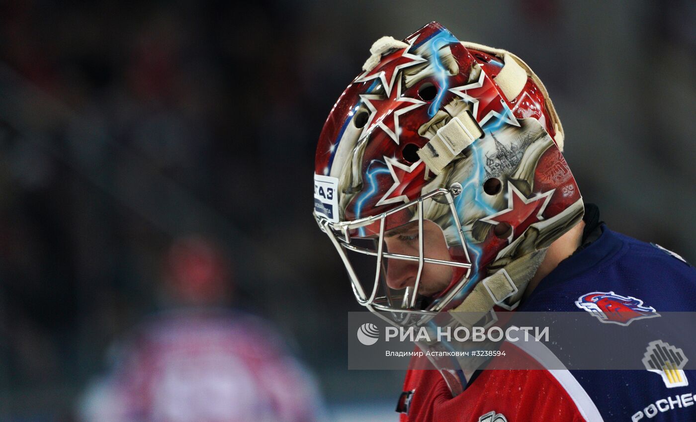 Хоккей. КХЛ. Матч ЦСКА - "Ак Барс"