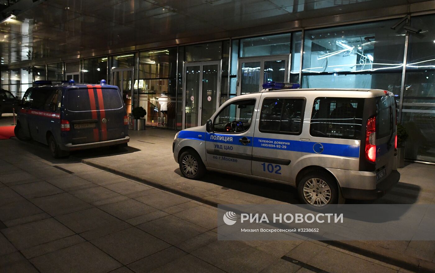 Шесть человек пострадали в результате драки со стрельбой возле комплекса "Москва-сити"