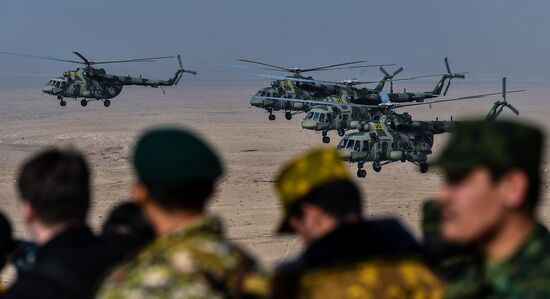 Учения ОДКБ в Таджикистане