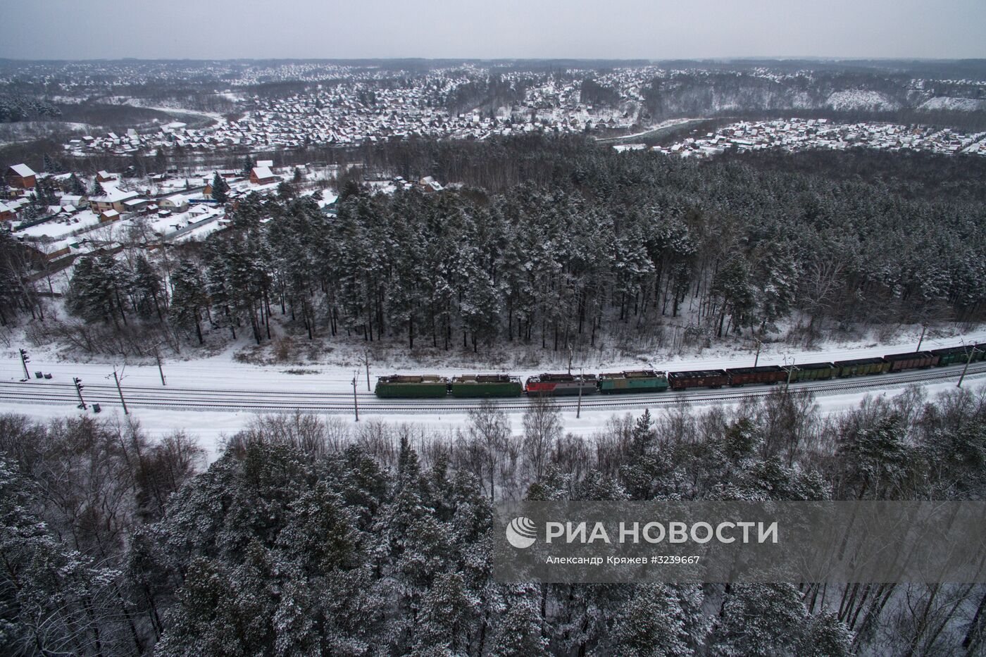 Зима в Новосибирске