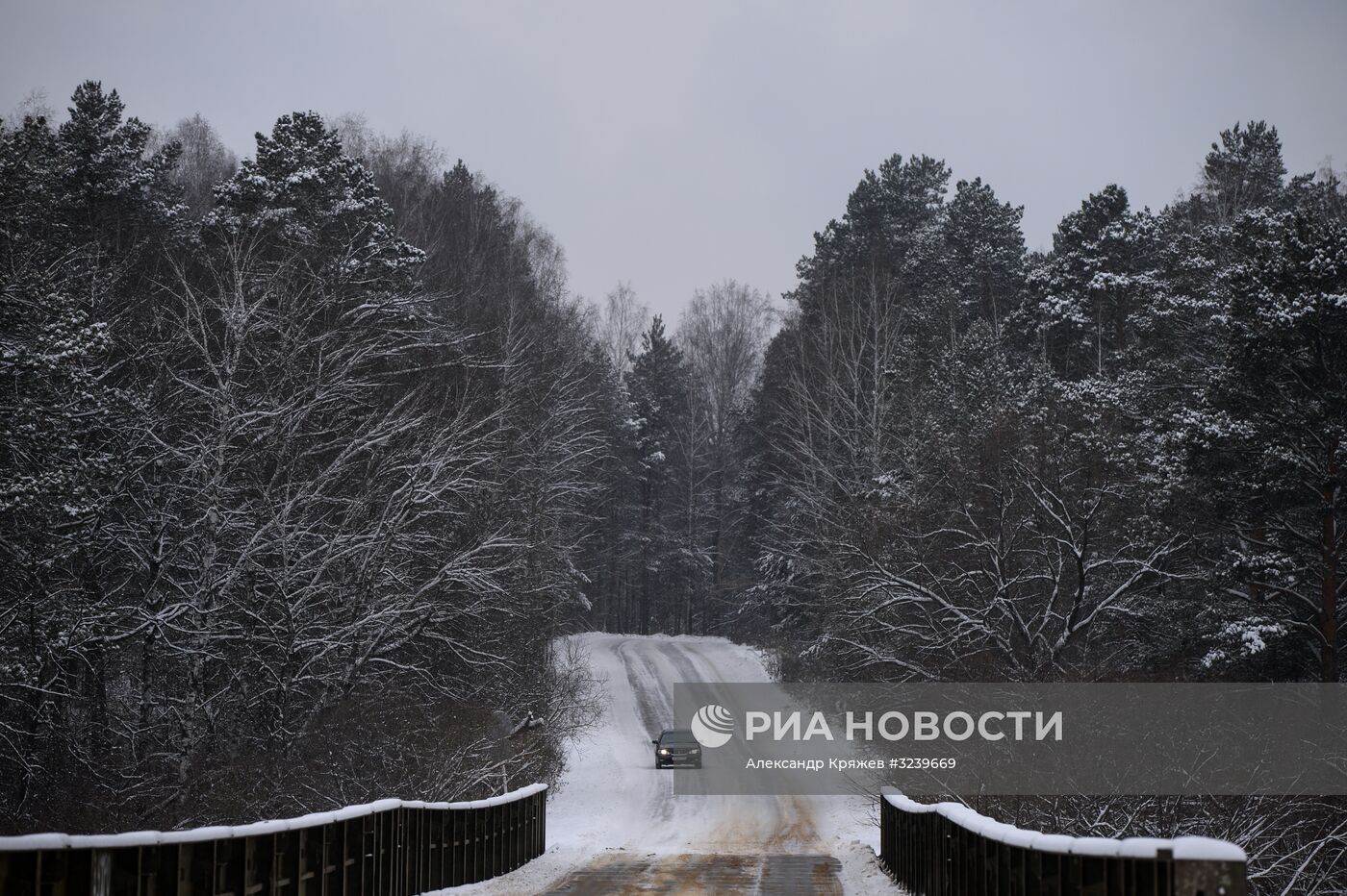 Зима в Новосибирске