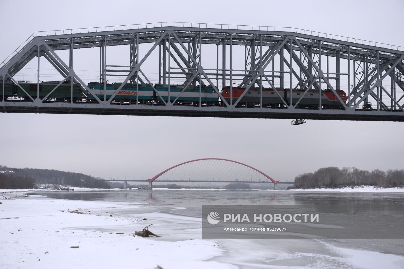 Зима в Новосибирске