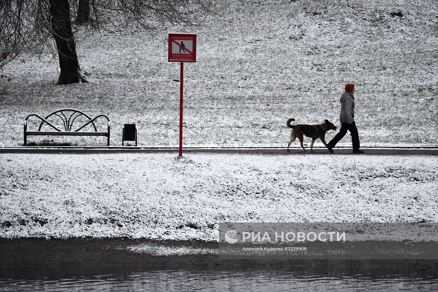 Снег в Москве