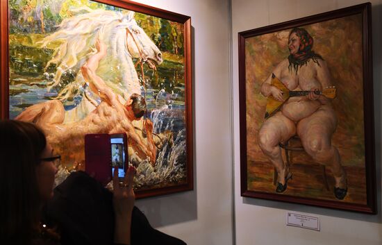 Открытие Международной выставки современного искусства "Российская Неделя Искусств"