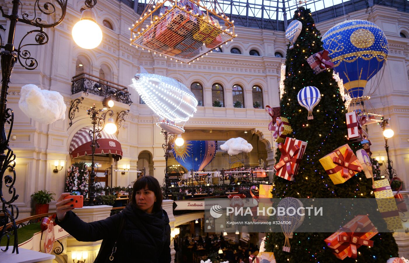 Предновогодний ГУМ