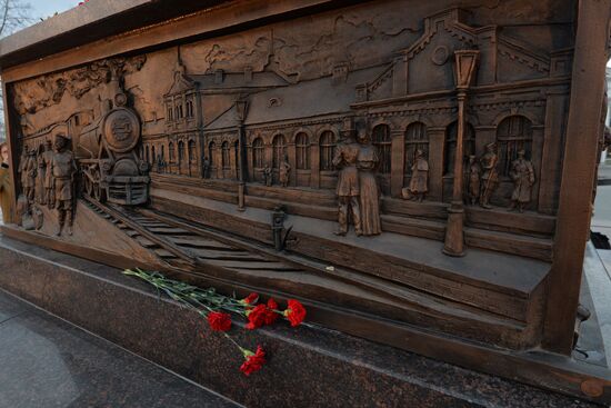 Открытие памятника Петру Столыпину в Челябинске