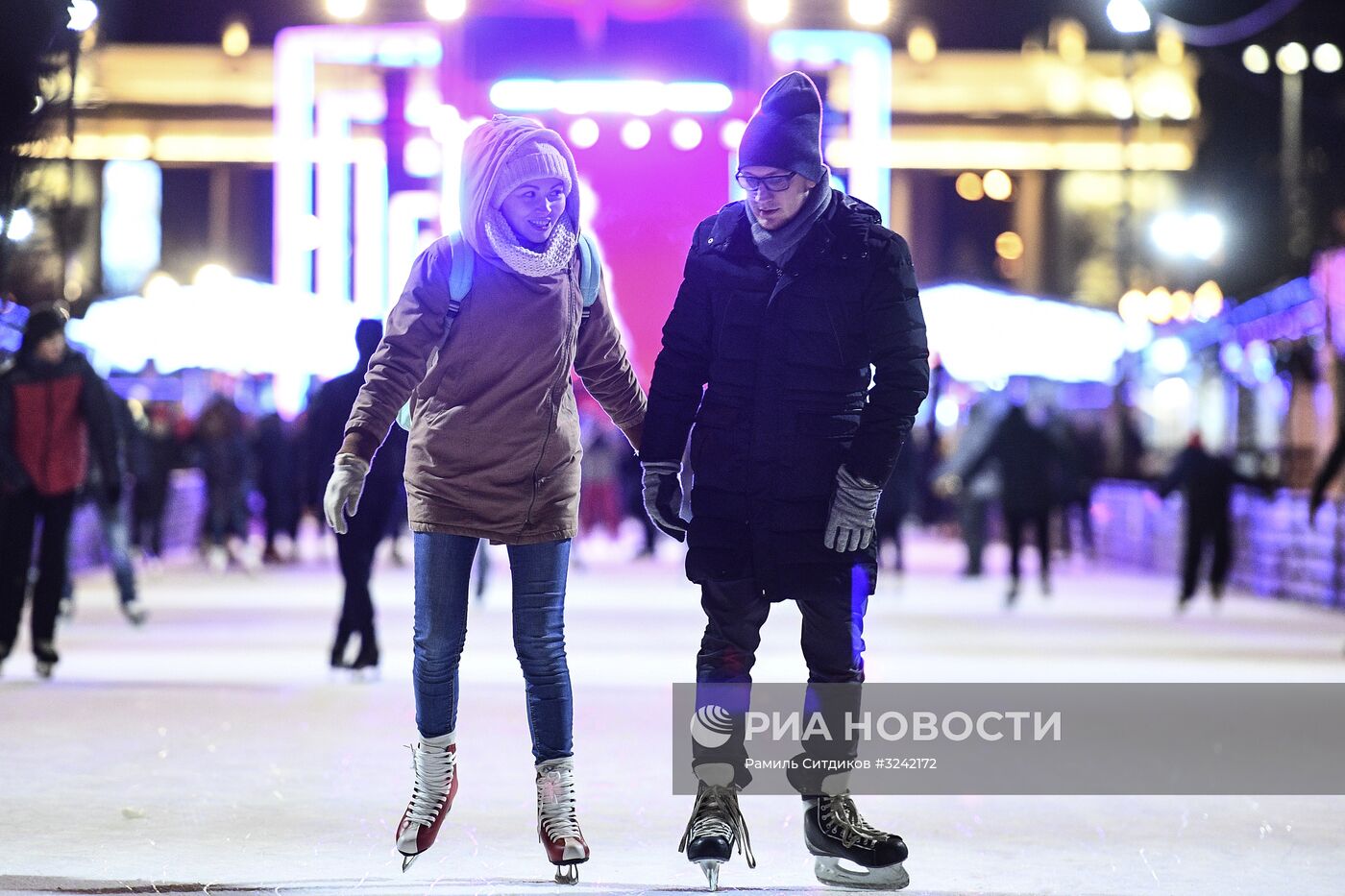 Открытие "Стереокатка" в Парке Горького