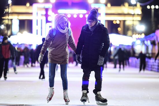 Открытие "Стереокатка" в Парке Горького