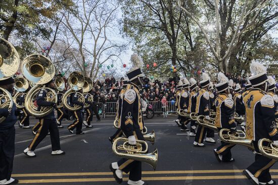 Парад в честь Дня благодарения в Нью-Йорке