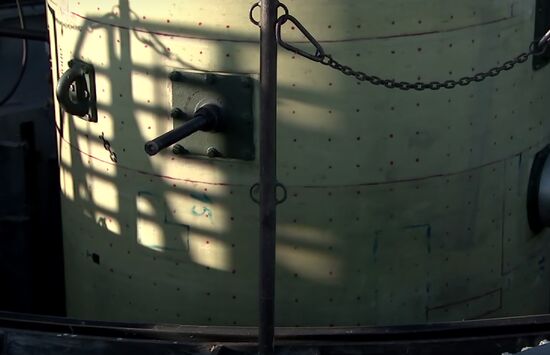 Пуск модернизированной противоракеты системы ПРО на полигоне Сары-Шаган