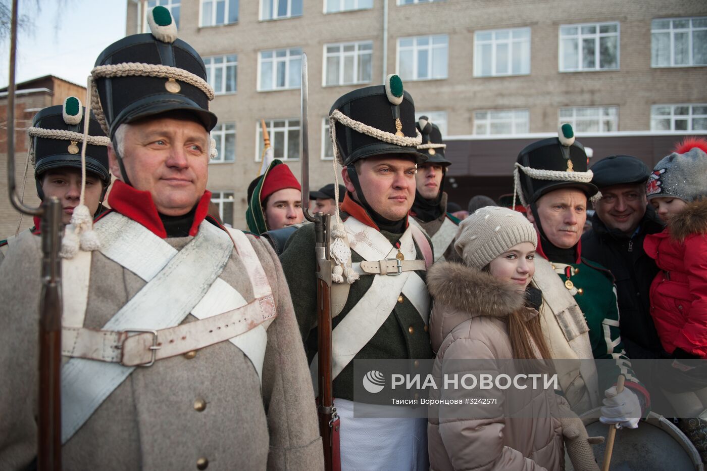 Открытие памятника Суворову в Томске