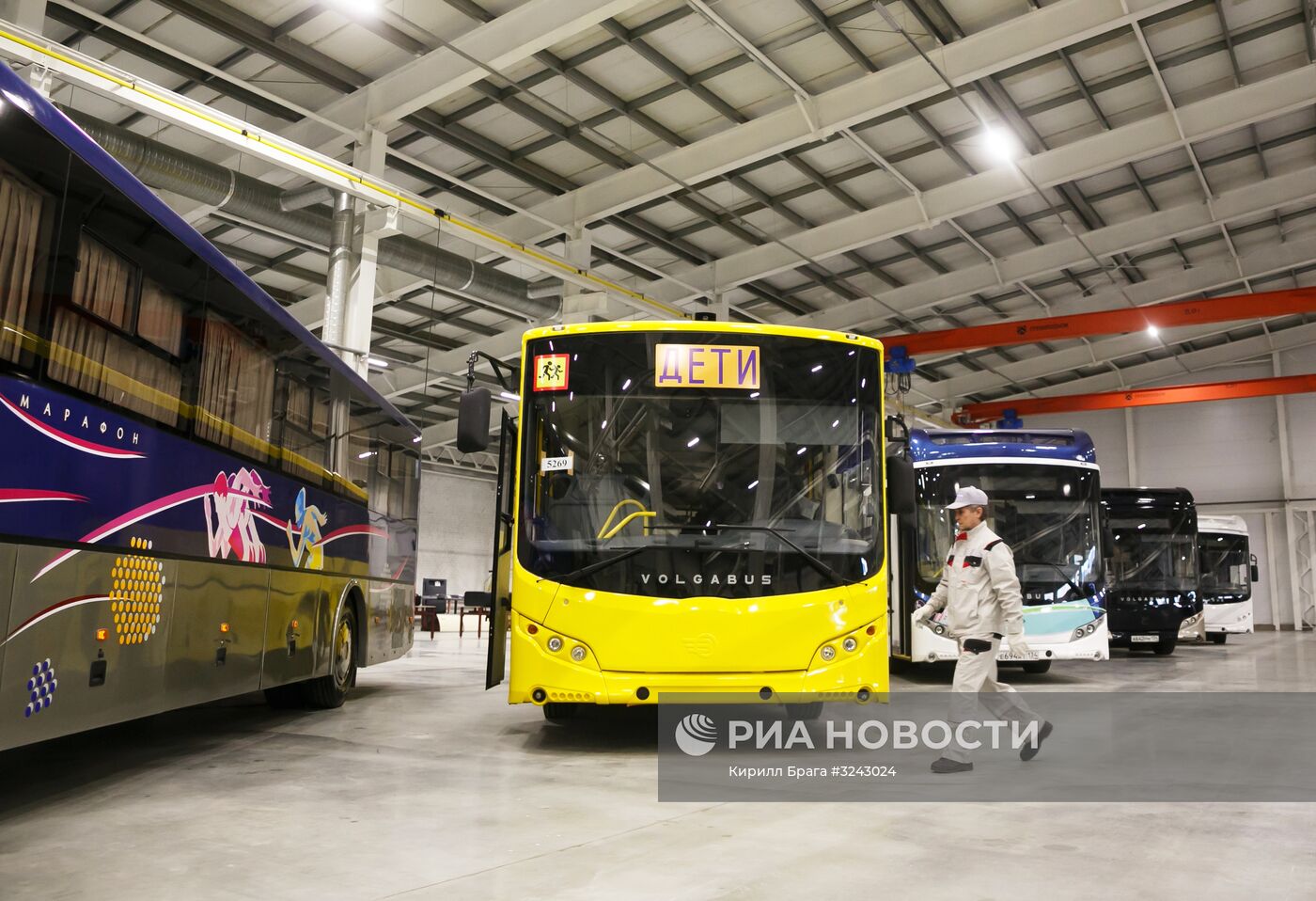 Старт производства шасси и автобусов среднего класса "Volgabus" в Волгограде