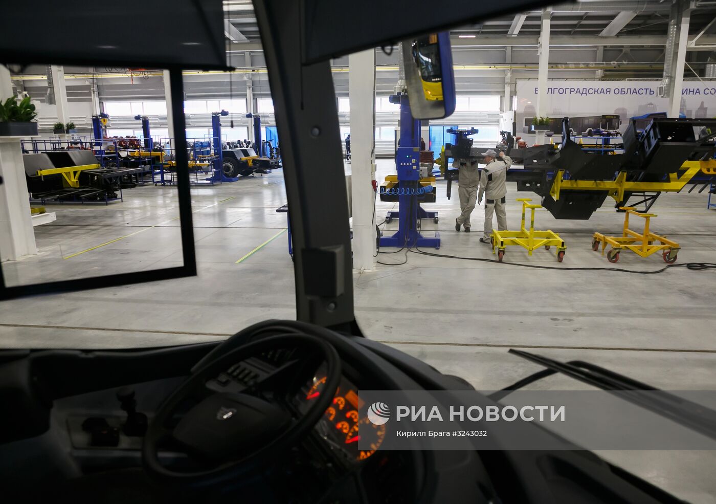 Старт производства шасси и автобусов среднего класса "Volgabus" в Волгограде