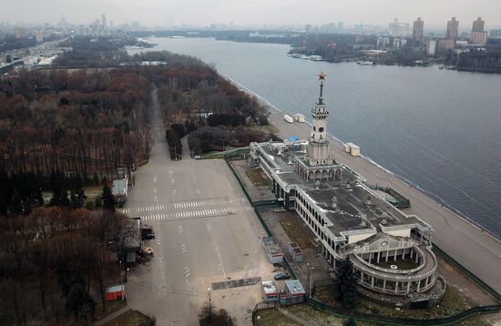 Северный речной вокзал в Москве