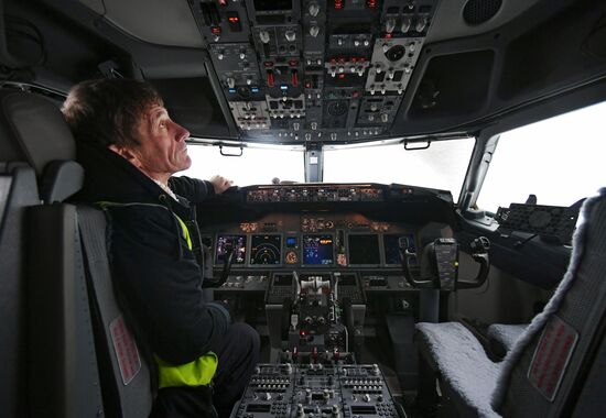 Новый борт Boeing 737-800 авиакомпании "Победа"