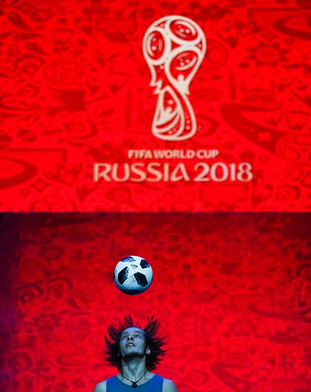 Подготовка к жеребьевке чемпионата мира по футболу 2018