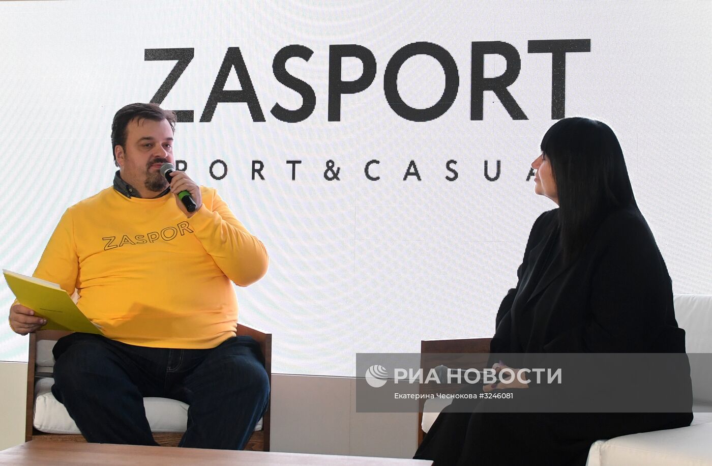 Показ экипировки Олимпийской команды и casual-коллекции бренда ZASPORT