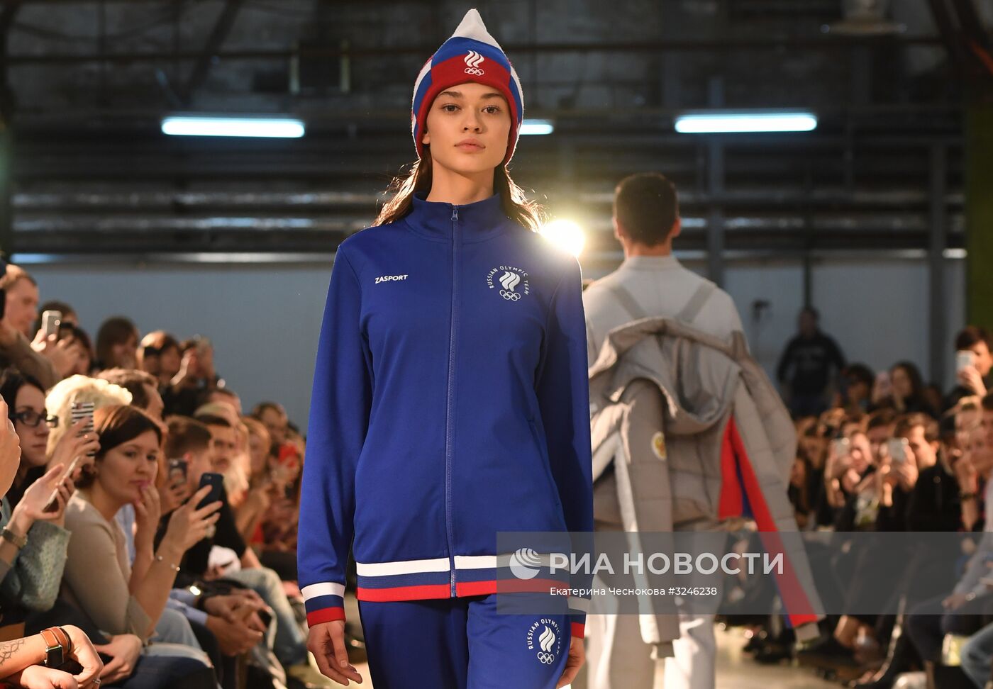 Показ экипировки Олимпийской команды и casual-коллекции бренда ZASPORT