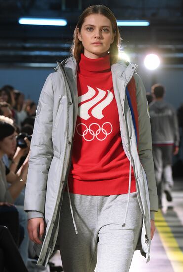 Показ экипировки Олимпийской команды и casual-коллекции бренда ZASPORT
