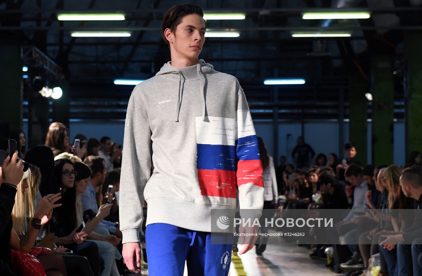 Показ экипировки Олимпийской команды и casual-коллекции бренда ZASPORT