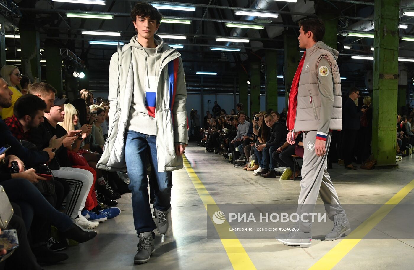 Показ экипировки Олимпийской команды и casual-коллекции бренда ZASPORT