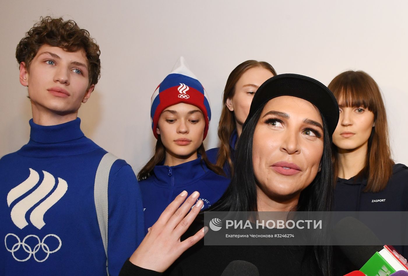 Показ экипировки Олимпийской команды и casual-коллекции бренда ZASPORT