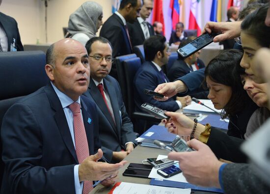 Заседание Организации стран-экспортеров нефти (ОПЕК)