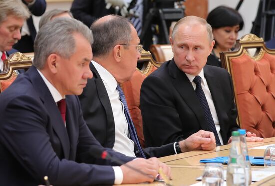 Рабочий визит президента РФ В. Путина в Минск