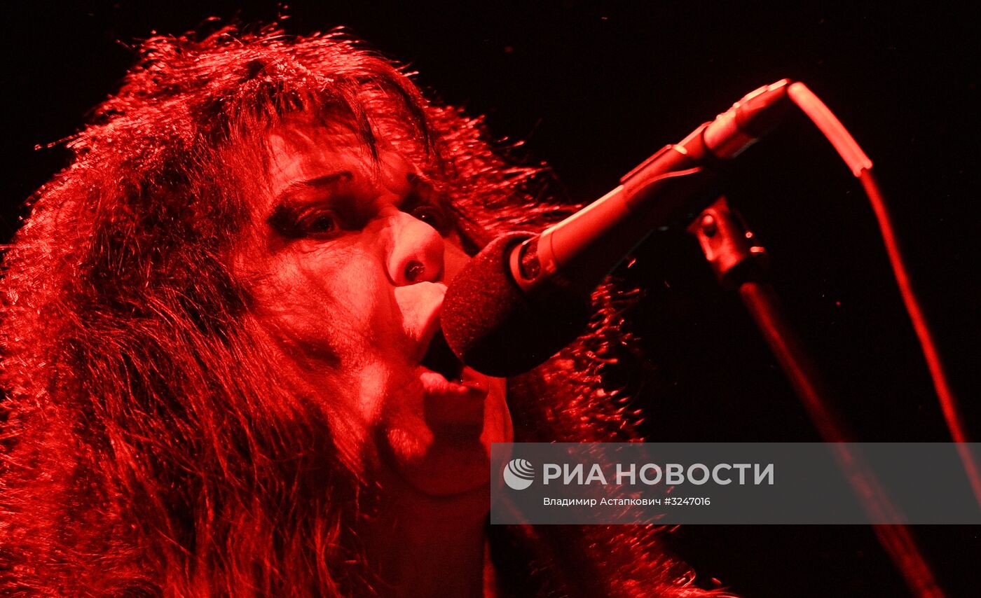Концерт американской метал-группы W.A.S.P. в Москве