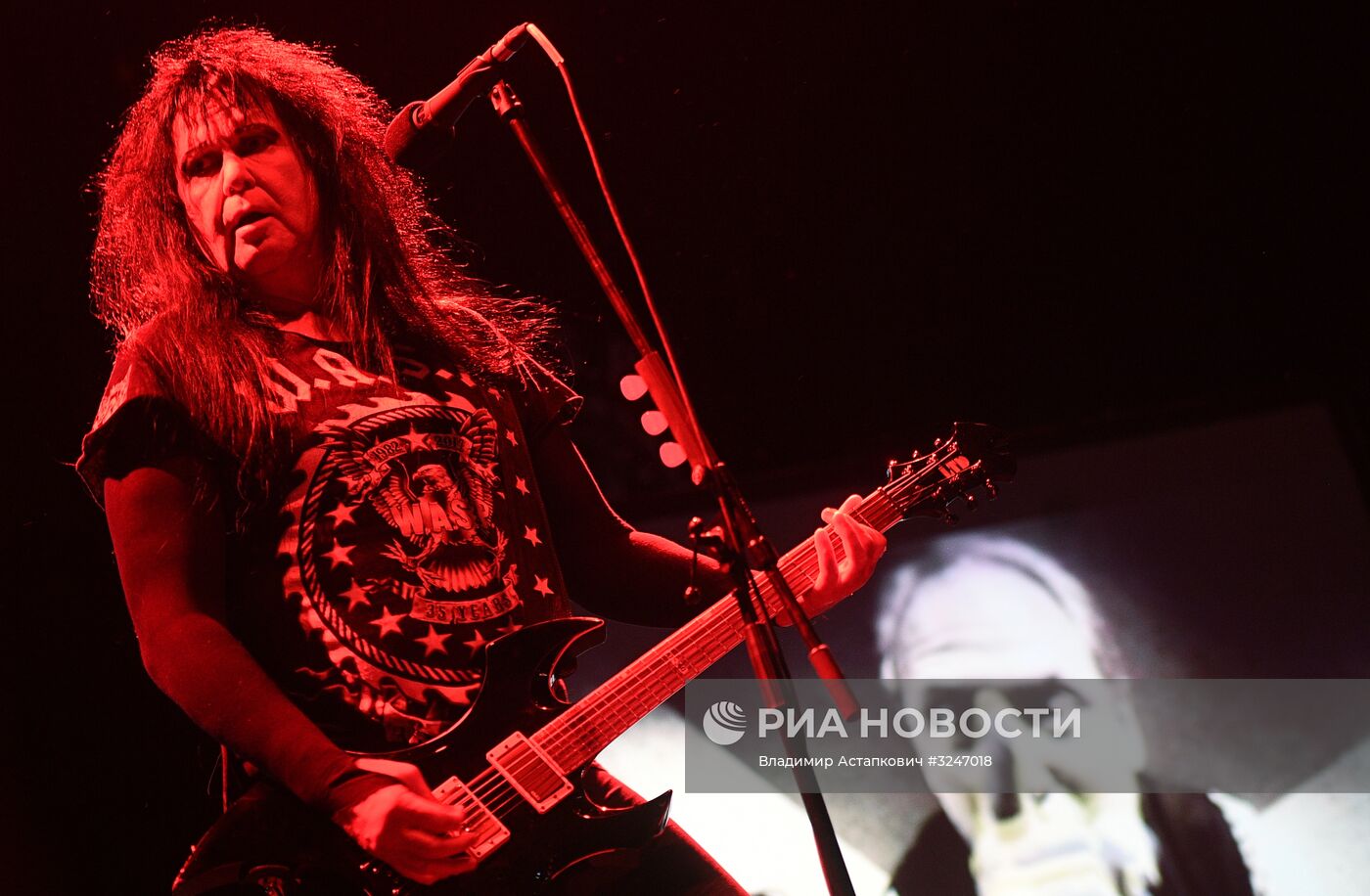 Концерт американской метал-группы W.A.S.P. в Москве