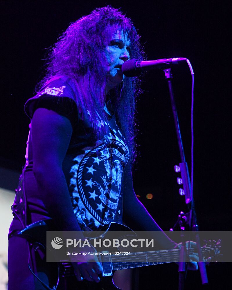 Концерт американской метал-группы W.A.S.P. в Москве