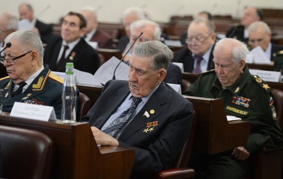 Заседание координационного совета ветеранских организаций при Российском организационном комитете "Победа"