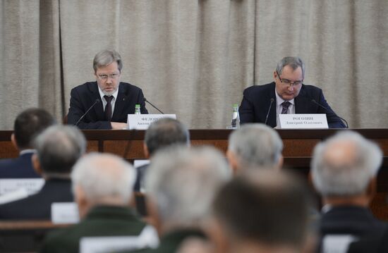 Заседание координационного совета ветеранских организаций при Российском организационном комитете "Победа"
