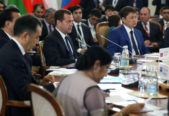 Заседание Совета глав правительств стран ШОС в Сочи