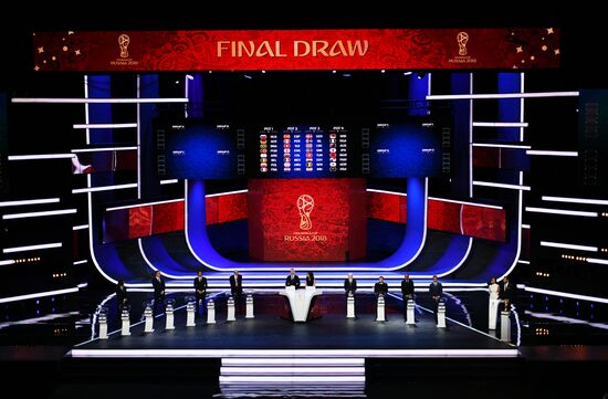 Официальная жеребьевка чемпионата мира по футболу 2018