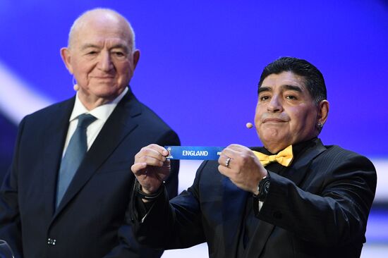 Официальная жеребьевка чемпионата мира по футболу 2018