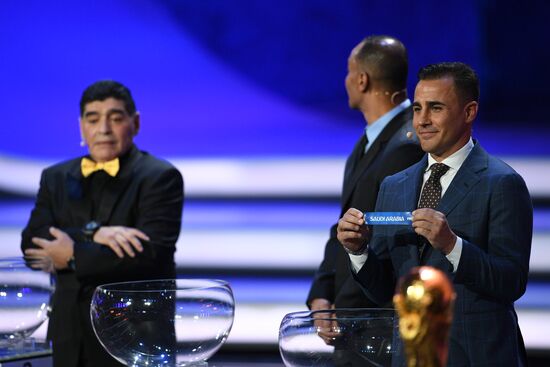 Официальная жеребьевка чемпионата мира по футболу 2018