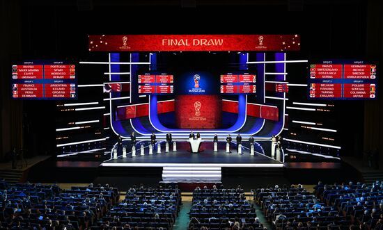 Официальная жеребьевка чемпионата мира по футболу 2018