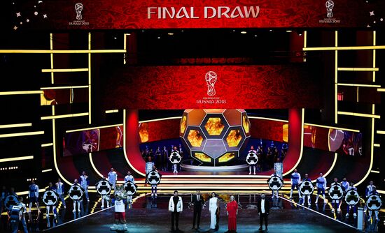 Официальная жеребьевка чемпионата мира по футболу 2018