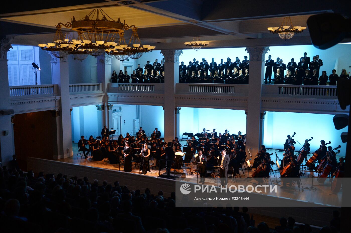 Открытие после реконструкции малой сцены Новосибирского академического театра оперы и балета