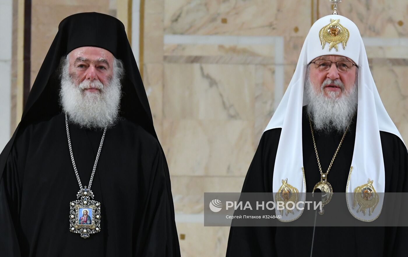 Заключительное торжественное заседание Архиерейского собора РПЦ