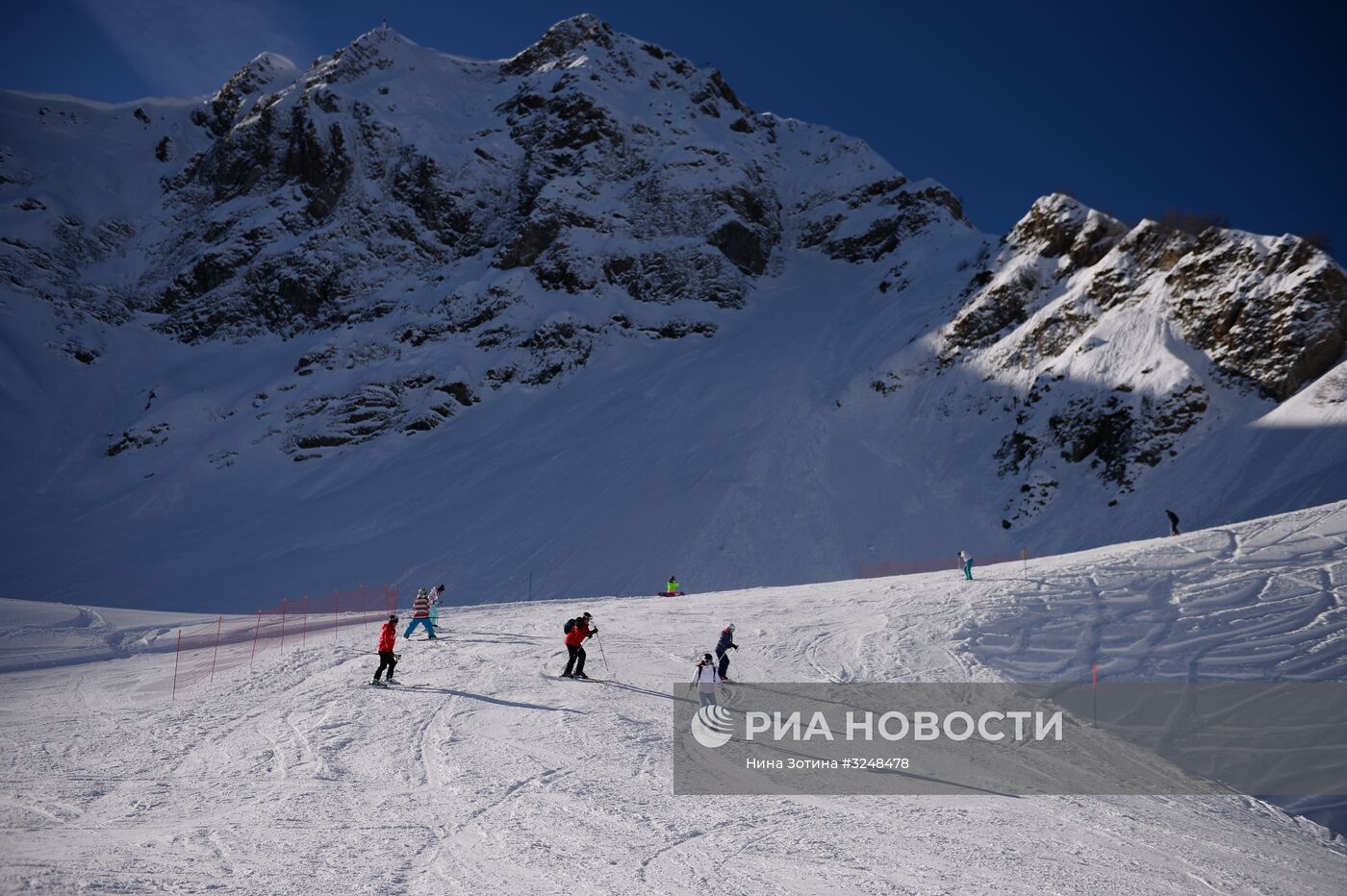 Открытие горнолыжного сезона на курорте "Горки Город" в Сочи