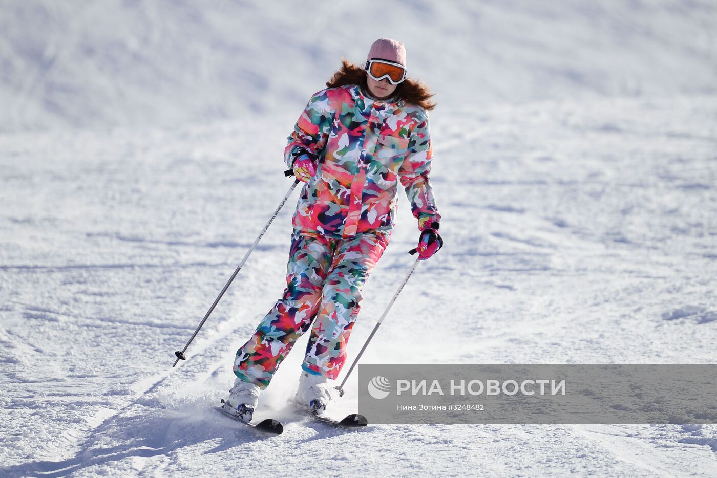 Открытие горнолыжного сезона на курорте "Горки Город" в Сочи